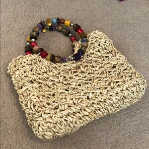 Cappelli Straw hand bag